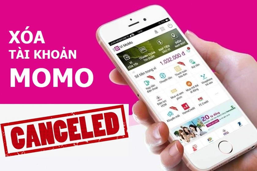 Hướng dẫn cách xóa tài khoản Momo đơn giản