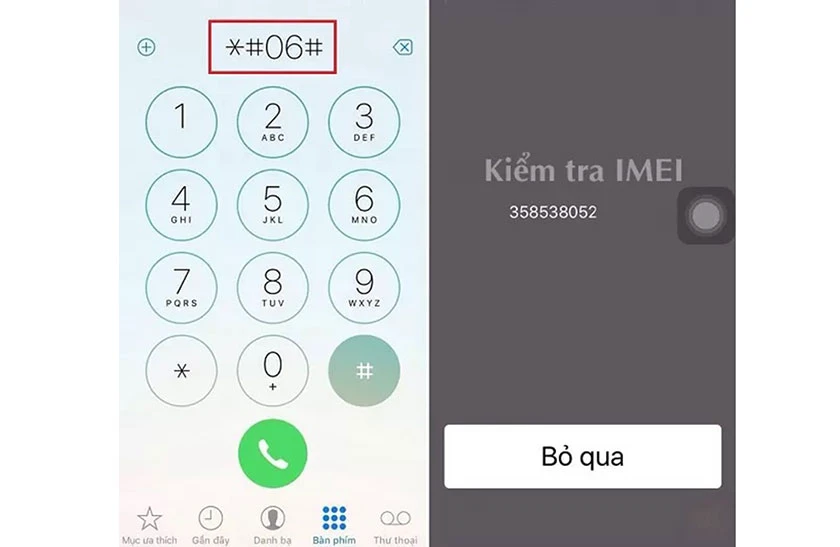 C&aacute;ch kiểm tra iPhone lock d&atilde;y số iMei