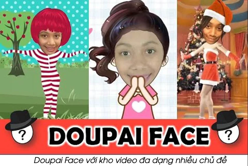 Doupai Face - App ghép mặt vào video đang hot