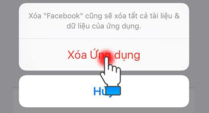 C&aacute;ch xo&aacute; ứng dụng ẩn iPhone
