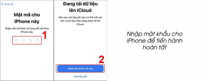 Sử dụng iCloud