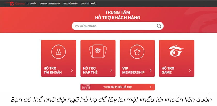 c&aacute;ch thay đổi mật khẩu li&ecirc;n qu&acirc;n garena bằng chứng minh nh&acirc;n d&acirc;n