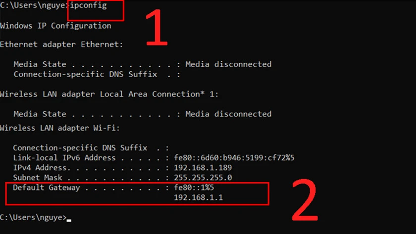 Sửa lỗi khi c&oacute; nhiều modem