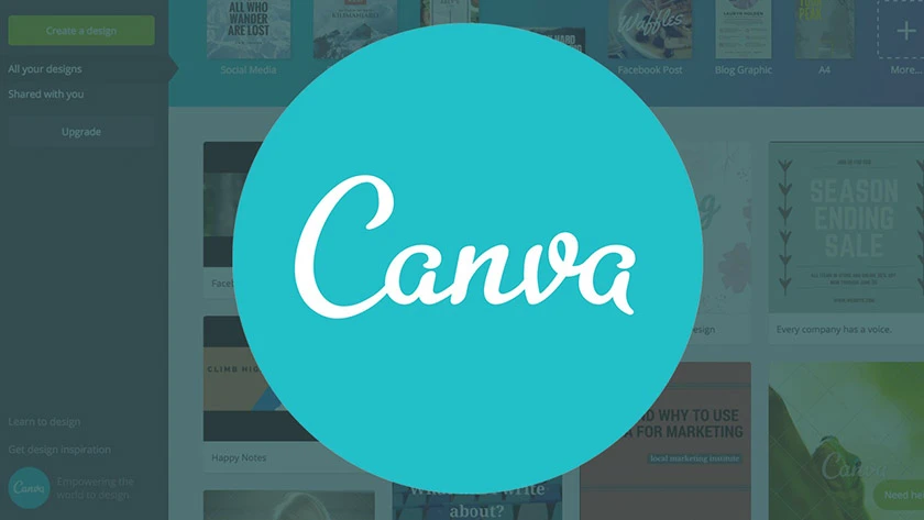Trang web tự tạo logo Canva