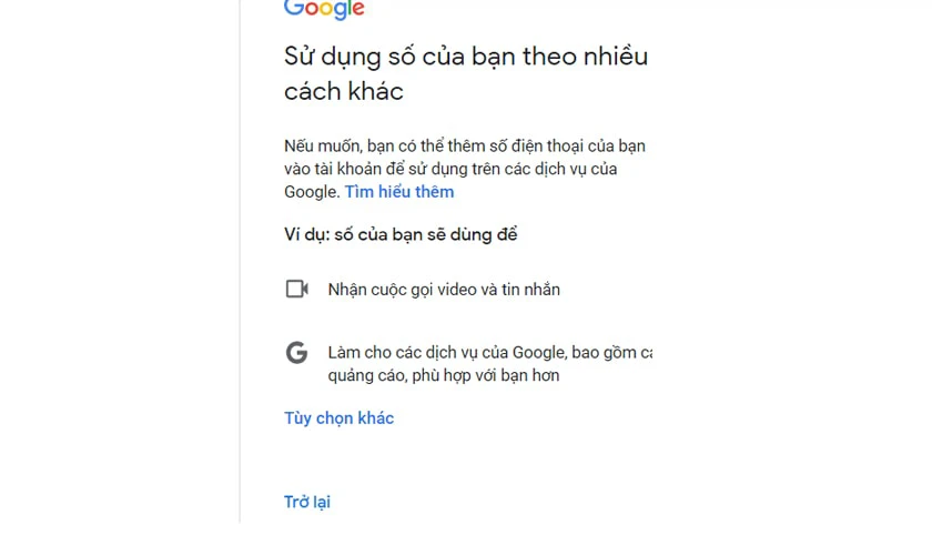 Chờ nhận mã xác nhận từ Gmail