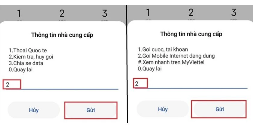Kiểm tra dung lượng 3G|4G Viettel bằng tin nhắn tổng đ&agrave;i 191