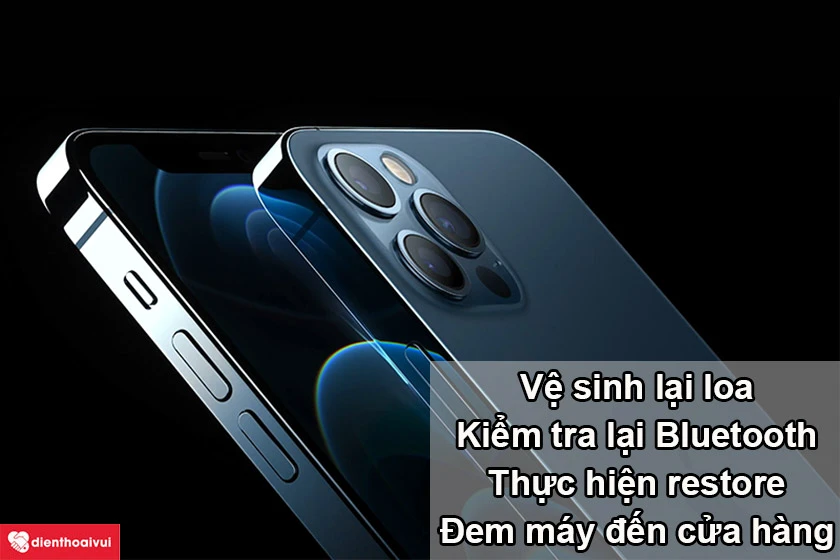 Thay dây nối loa trong iPhone 12 Pro Max