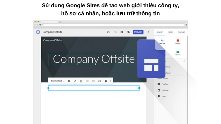 Khi nào n&ecirc;n dùng Google Sites?