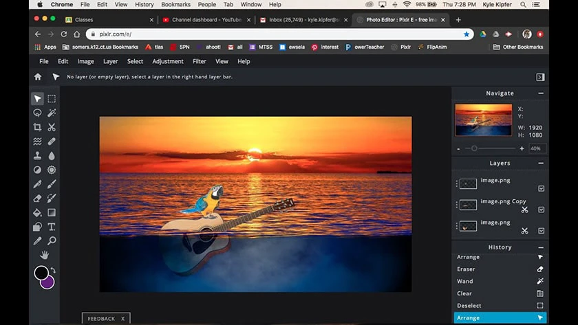 Hướng dẫn resize ảnh online qua website Pixlr mà không cần dùng đến phần mềm