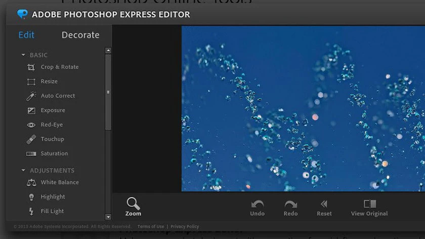 Hướng dẫn resize ảnh online qua website Photoshop Express