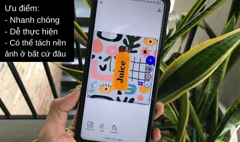 Ưu điểm khi tách nền ảnh