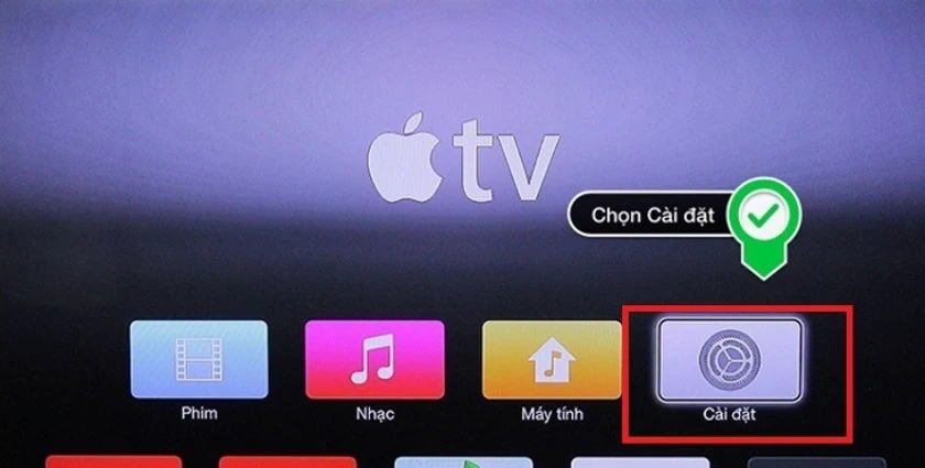 Phản chiếu màn hình iPhone lên tivi