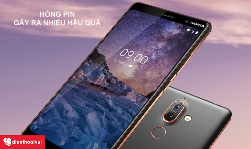 Thay pin Nokia 7 Plus