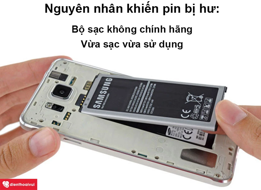 Thay Pin Samsung A8 2016