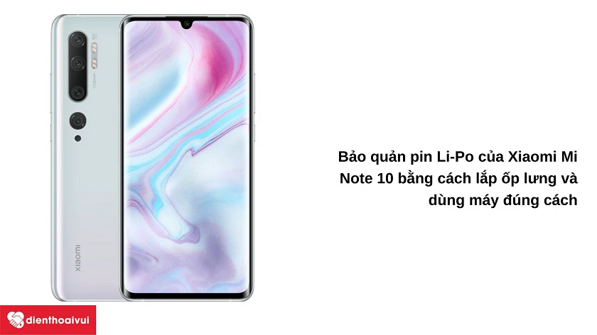 Thay pin Xiaomi Mi Note 10