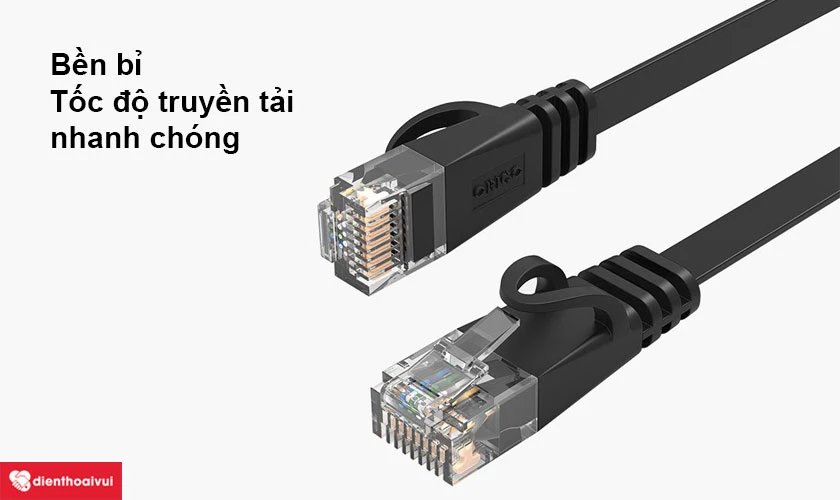 D&acirc;y dẹt c&aacute;p mạng Cat6 d&agrave;i 3m Orico