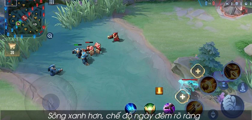 Điểm nổi bật của map li&ecirc;n qu&acirc;n mới