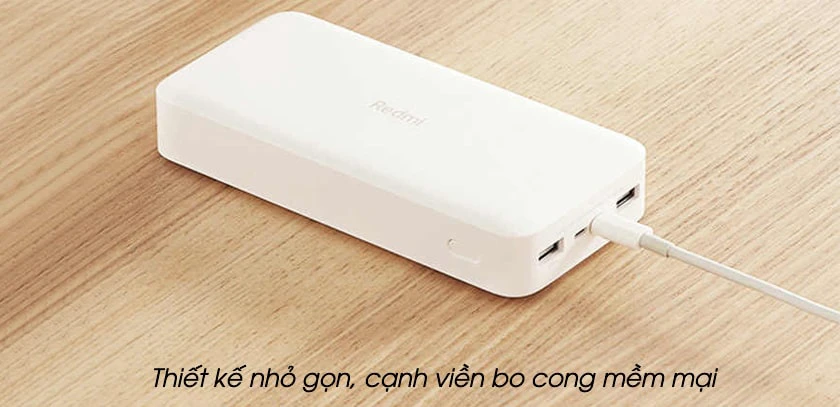 Sạc dự phòng Xiaomi có thiết kế gọn nhẹ, đa dạng