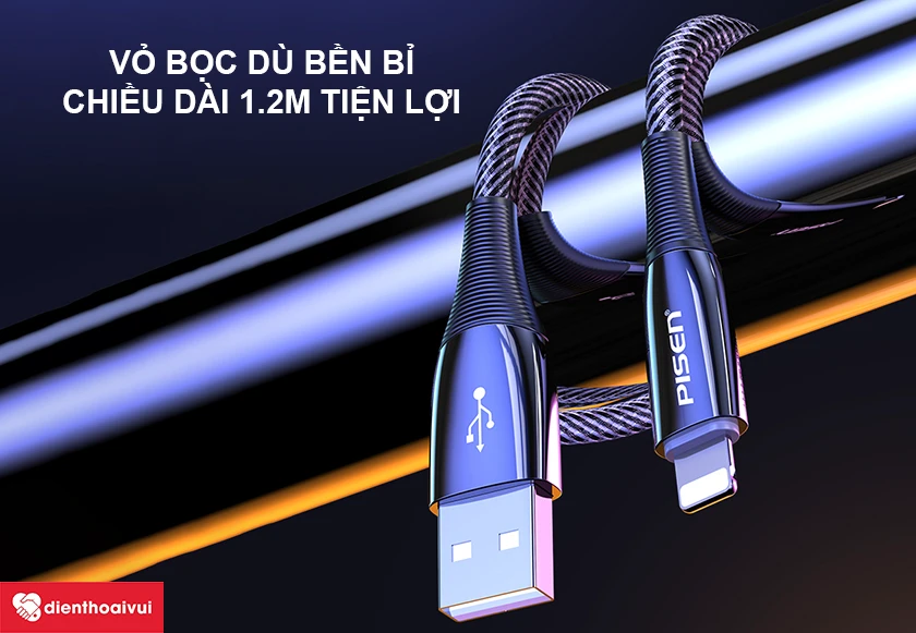 vỏ máy bọc d&ugrave; bền bỉ c&ugrave;ng chiều d&agrave;i 1.2m tiện lợi, đ&egrave;n led th&ocirc;ng minh