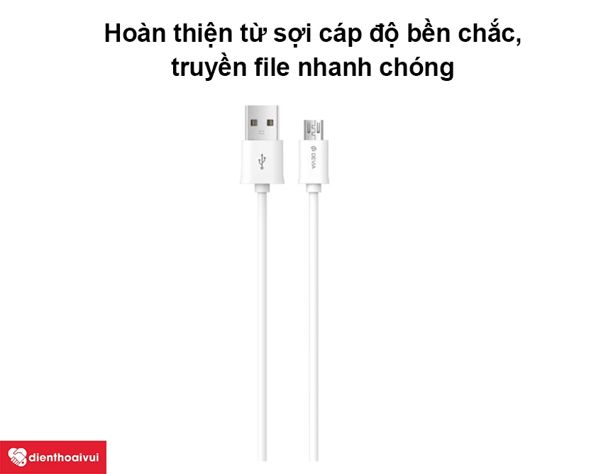 Ho&agrave;n thiện từ sợi c&aacute;p độ bền chắc, truyền file nhanh ch&oacute;ng