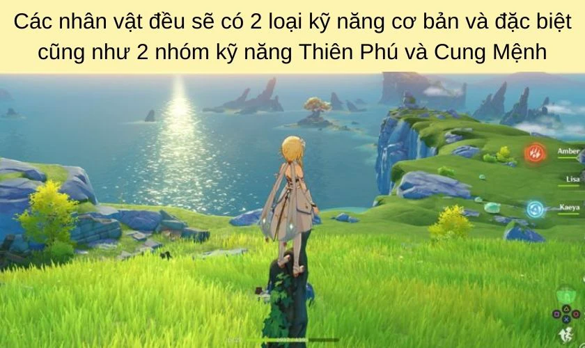 Đặc điểm chung c&aacute;c nh&acirc;n vật trong Genshin Impact