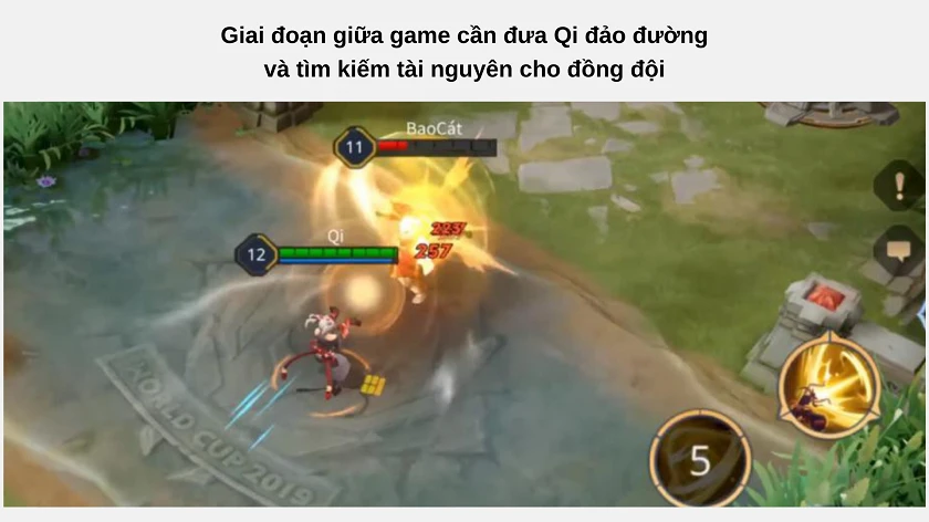 Giữa game