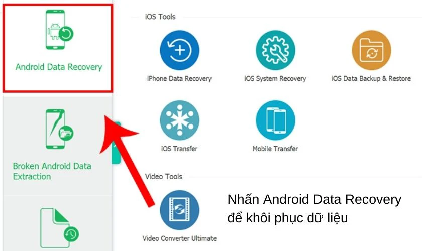 C&aacute;ch kh&ocirc;i phục ảnh, video đ&atilde; x&oacute;a bằng FonePaw Android Data Recovery