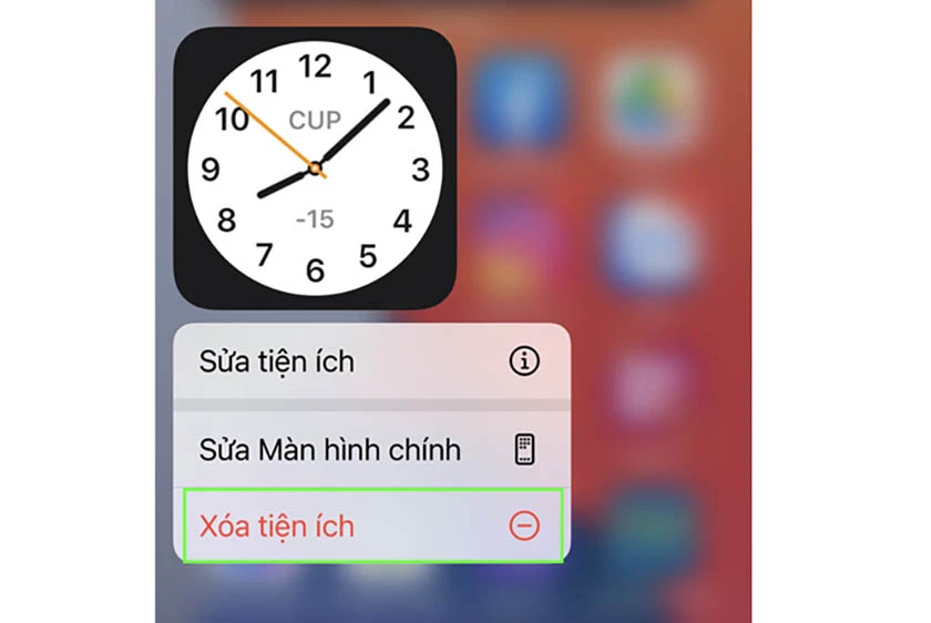 Tắt Widget custom v&agrave; sử dụng Widget mặc định