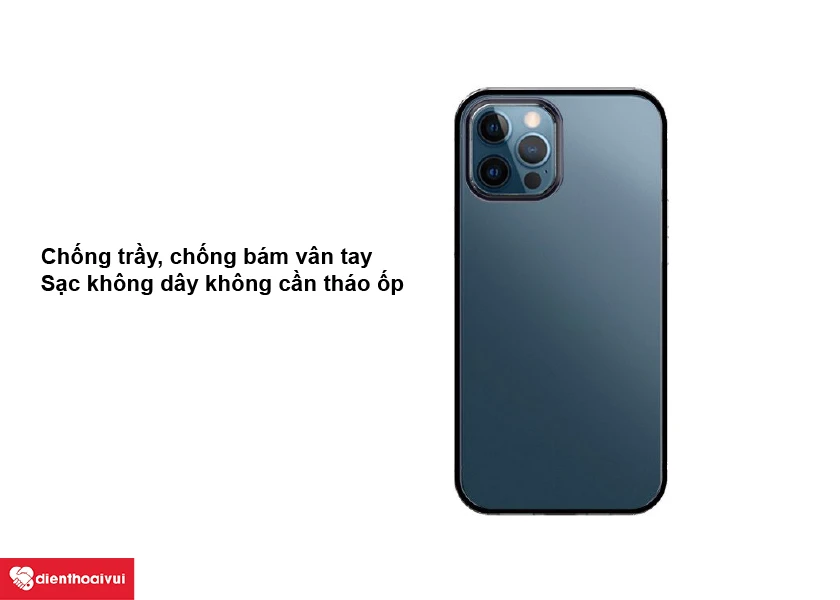 Ốp lưng silicon trong viền m&agrave;u J-Case
