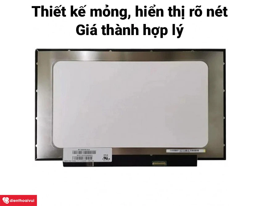 Thay m&agrave;n h&igrave;nh Orizin laptop 14 inch HD
