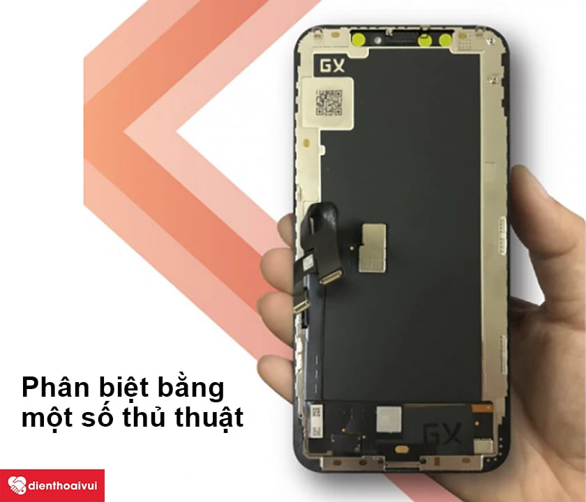 Ph&acirc;n biệt m&agrave;n h&igrave;nh iPhone 11 Pro ch&iacute;nh h&atilde;ng Orizin Olip GX-11PH v&agrave; m&agrave;n h&igrave;nh l&ocirc;