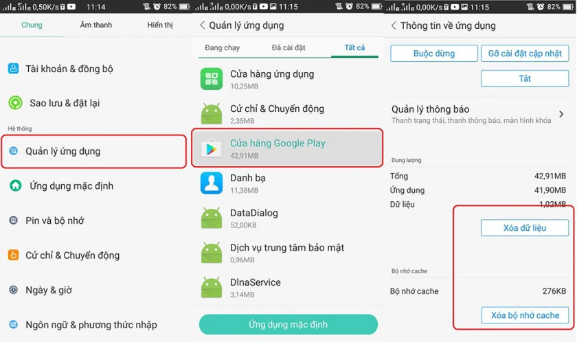 xo&aacute; bộ nhớ Cache