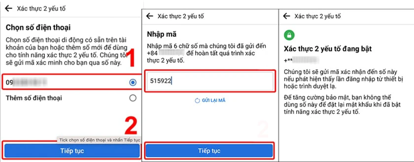 Bảo mật Facebook 2 lớp