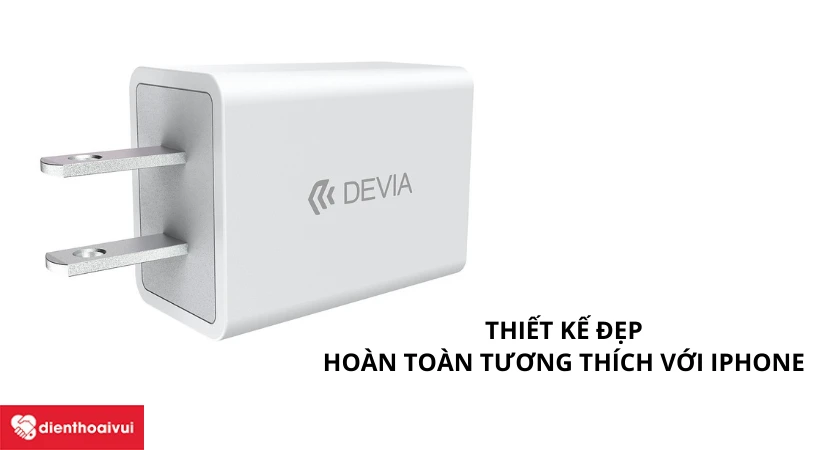 Bộ sạc Devia 2 cổng USB