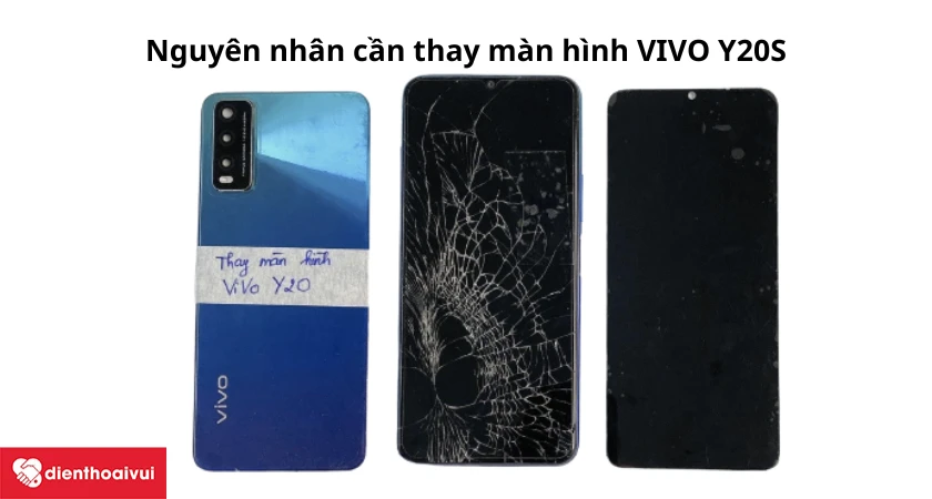 Thay m&agrave;n h&igrave;nh VIVO Y20S