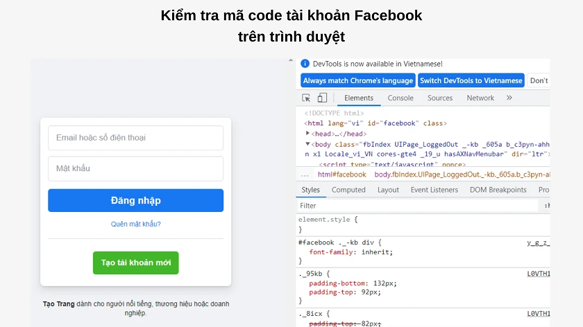 Hướng dẫn rip nick FB bằng code