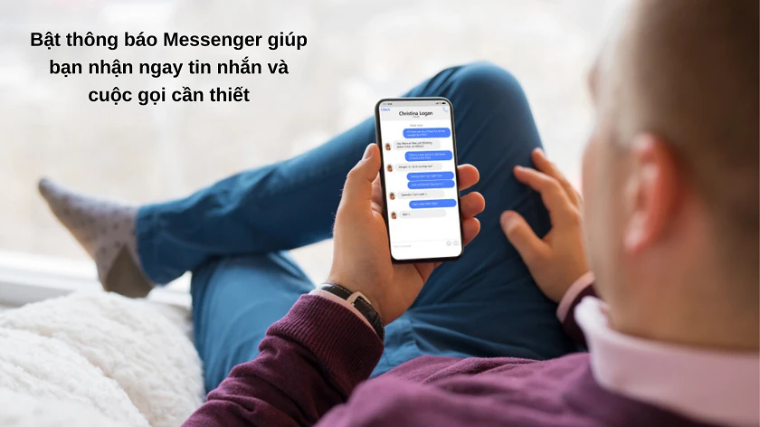 C&aacute;ch tắt mở th&ocirc;ng b&aacute;o tin nhắn tr&ecirc;n Messenger Facebook nhanh ch&oacute;ng