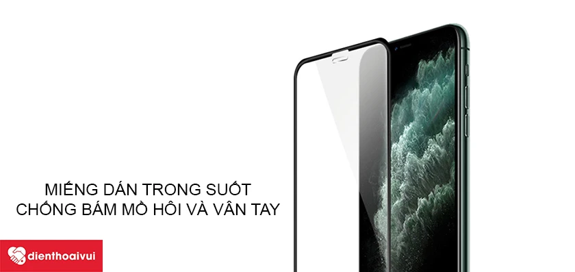 Miếng d&aacute;n trong suốt, chống b&aacute;m mồ h&ocirc;i v&agrave; v&acirc;n tay