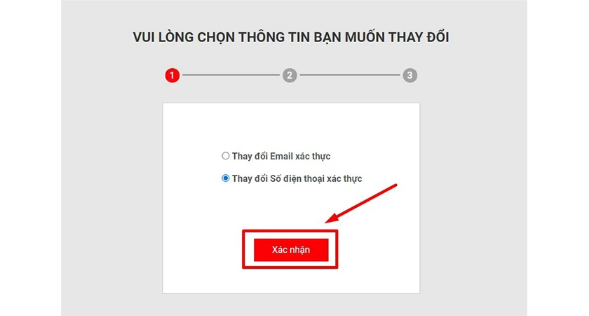 Đổi mật khẩu garena khi mất số điện thoại