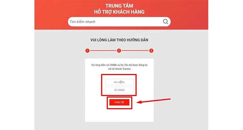 Đổi mật khẩu garena khi kh&ocirc;ng c&oacute; số điện thoại