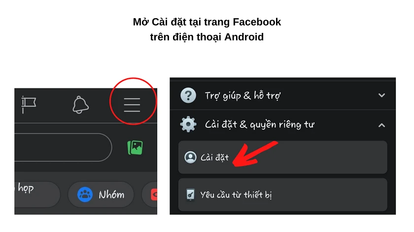 c&aacute;ch bật chế độ theo d&otilde;i tr&ecirc;n facebook bằng đi&ecirc;̣n thoại