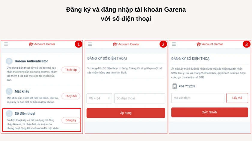 Cách đăng nhập Garena bằng số điện thoại