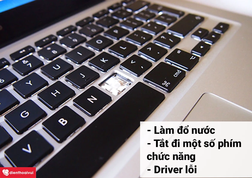 Thay b&agrave;n ph&iacute;m Macbook 12 inch 2017