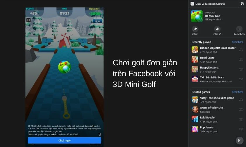 3D Mini Golf