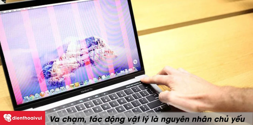 M&agrave;n h&igrave;nh Macbook Pro 2019 15 inch bị hư v&agrave; cần thay mới - Nguy&ecirc;n nh&acirc;n, dấu hiệu l&agrave; g&igrave;?