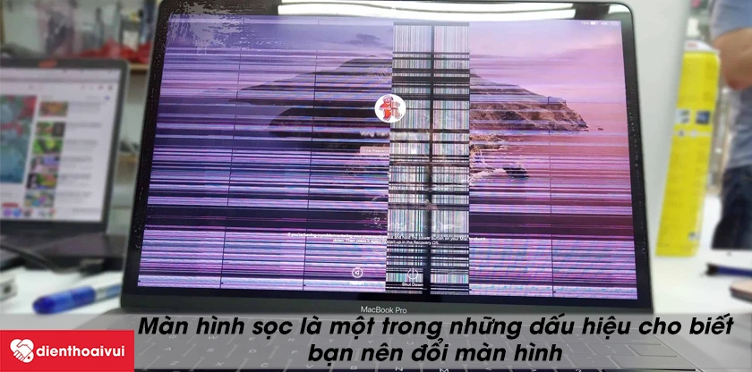 M&agrave;n h&igrave;nh Macbook Pro 2019 15 inch bị hư v&agrave; cần thay mới - Nguy&ecirc;n nh&acirc;n, dấu hiệu l&agrave; g&igrave;?