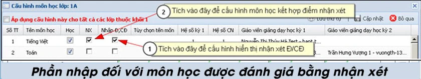 Thầy c&ocirc; gi&aacute;o v&agrave;o mục Học sinh