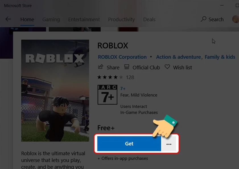 Hướng dẫn c&aacute;ch tải Roblox miễn ph&iacute; v&agrave; chơi game