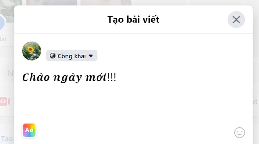 paste nội dung đ&atilde; được copy