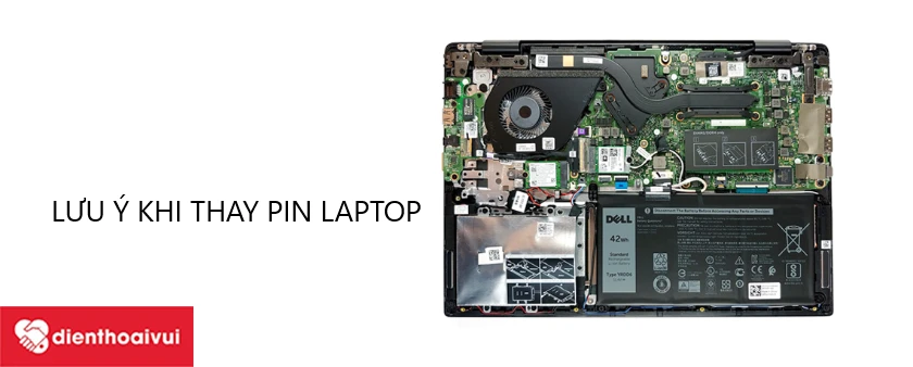 Cần lưu &yacute; g&igrave; sau khi thay mới pin Dell Vostro 5490?